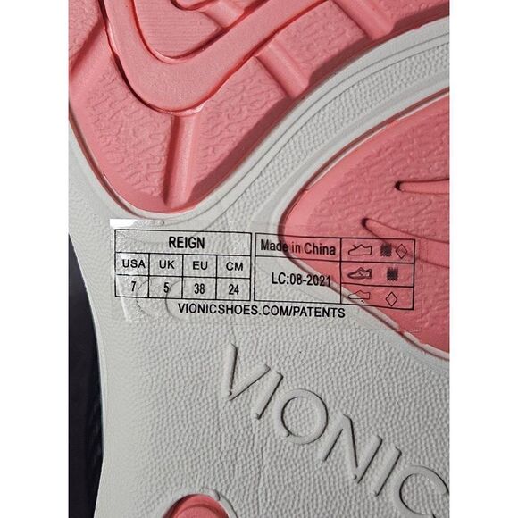 Vionic ladies Reign walking shoes Nwb - Picture 8 of 10